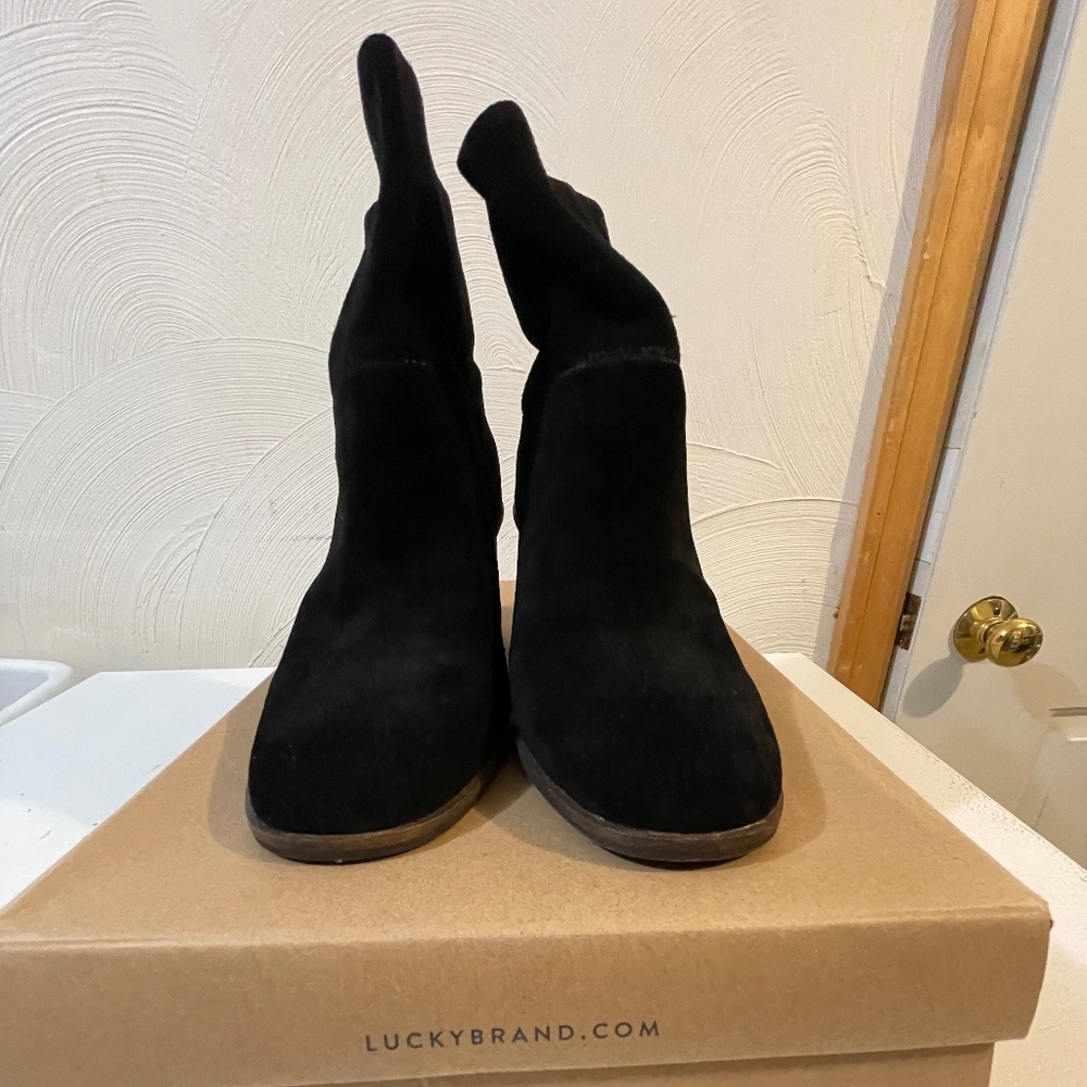 Lucky Brand Topenga Suede Boots